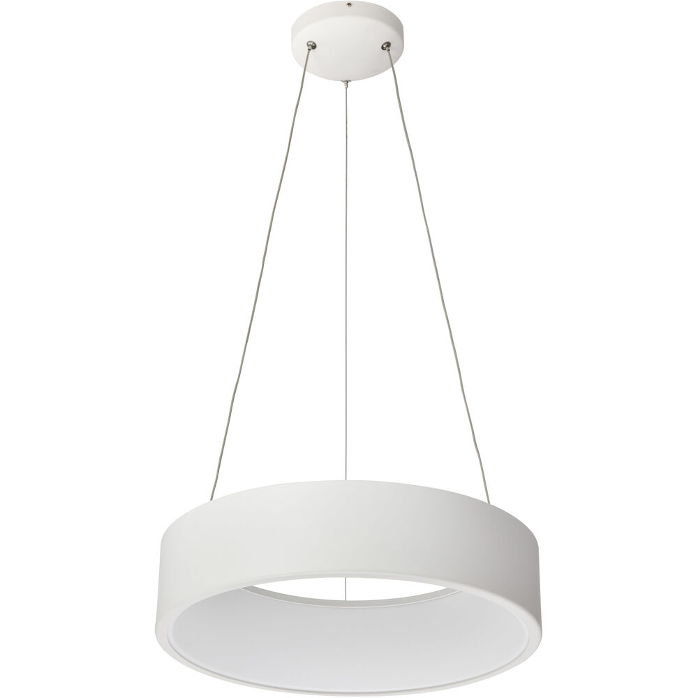 Nuvo Lighting Orbit LED 17.75 Inch White Pendant Ceiling Light