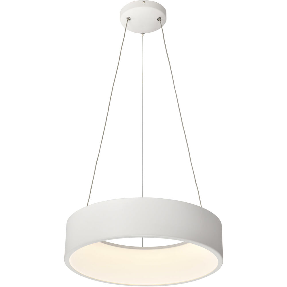 Nuvo Lighting Orbit LED 17.75 Inch White Pendant Ceiling Light