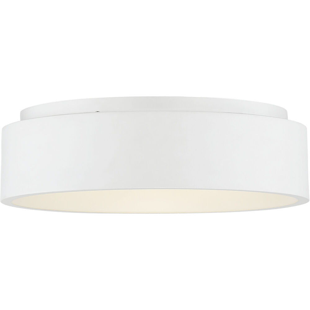 Nuvo Lighting Orbit LED 18 Inch White Flush Mount Ceiling Light