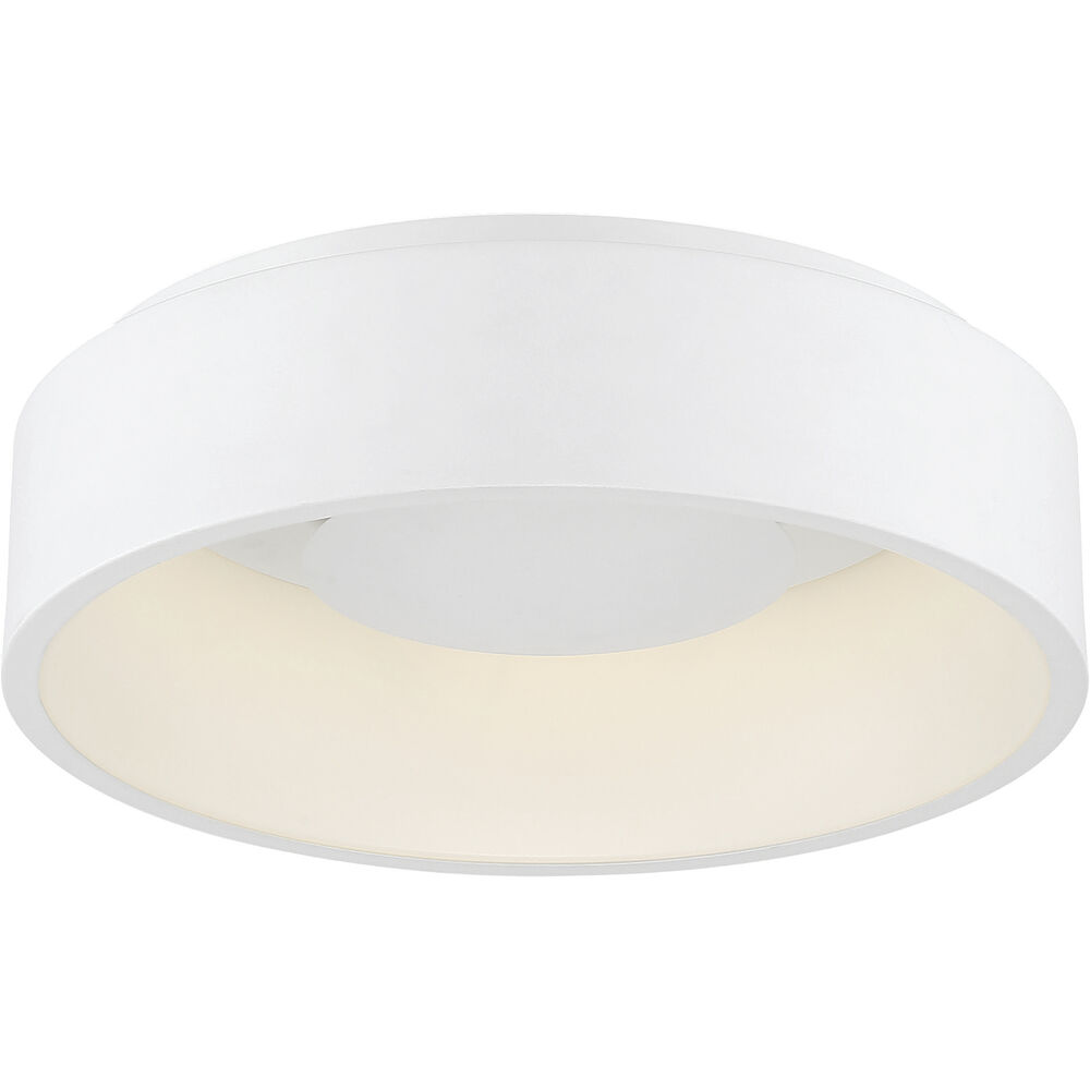 Nuvo Lighting Orbit LED 18 Inch White Flush Mount Ceiling Light