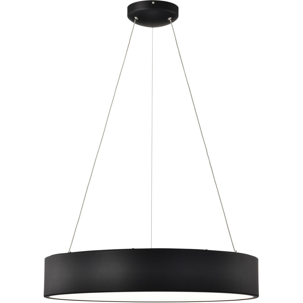 Nuvo Lighting Orbit LED 23.5 Inch Black Pendant Ceiling Light