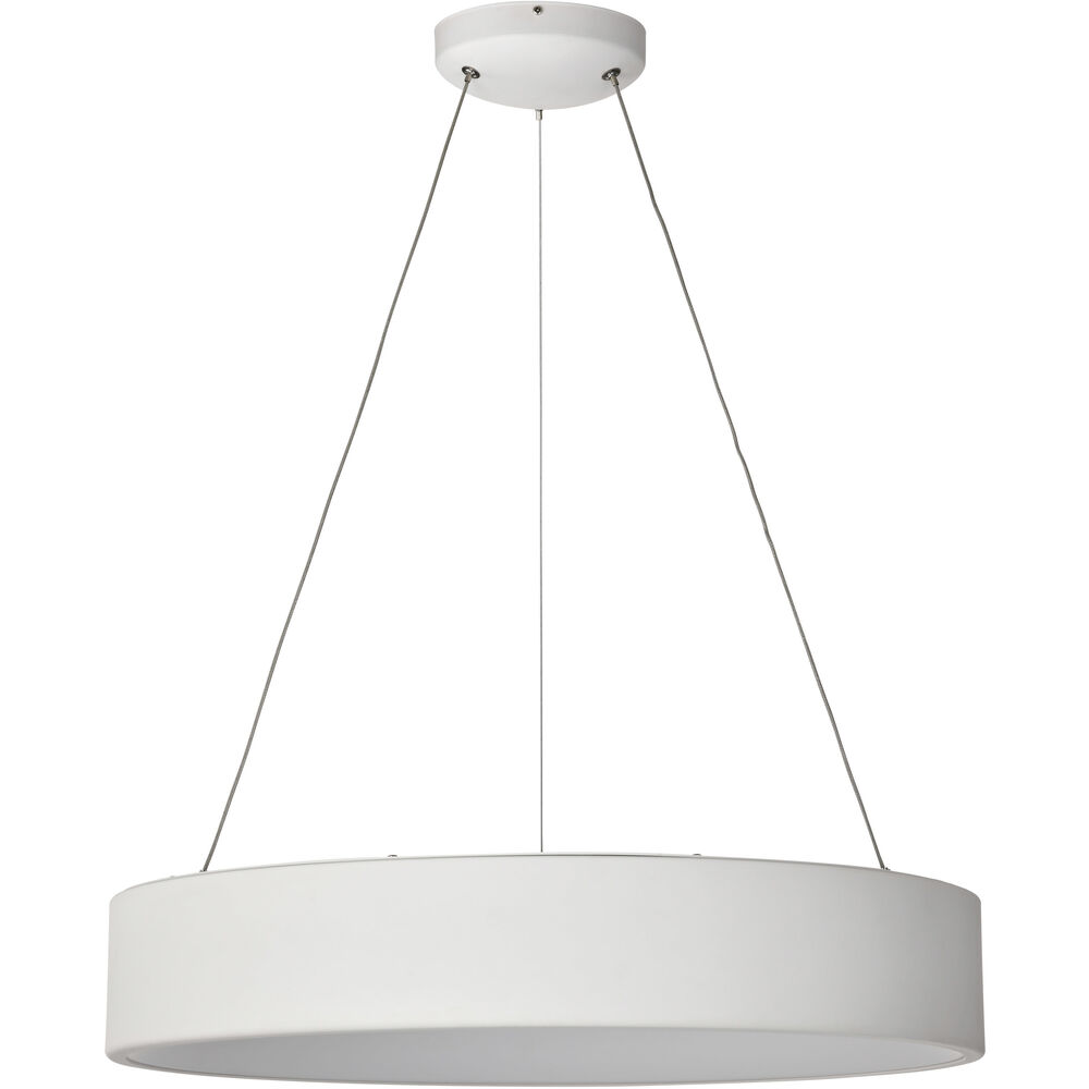 Nuvo Lighting Orbit LED 23.5 Inch White Pendant Ceiling Light