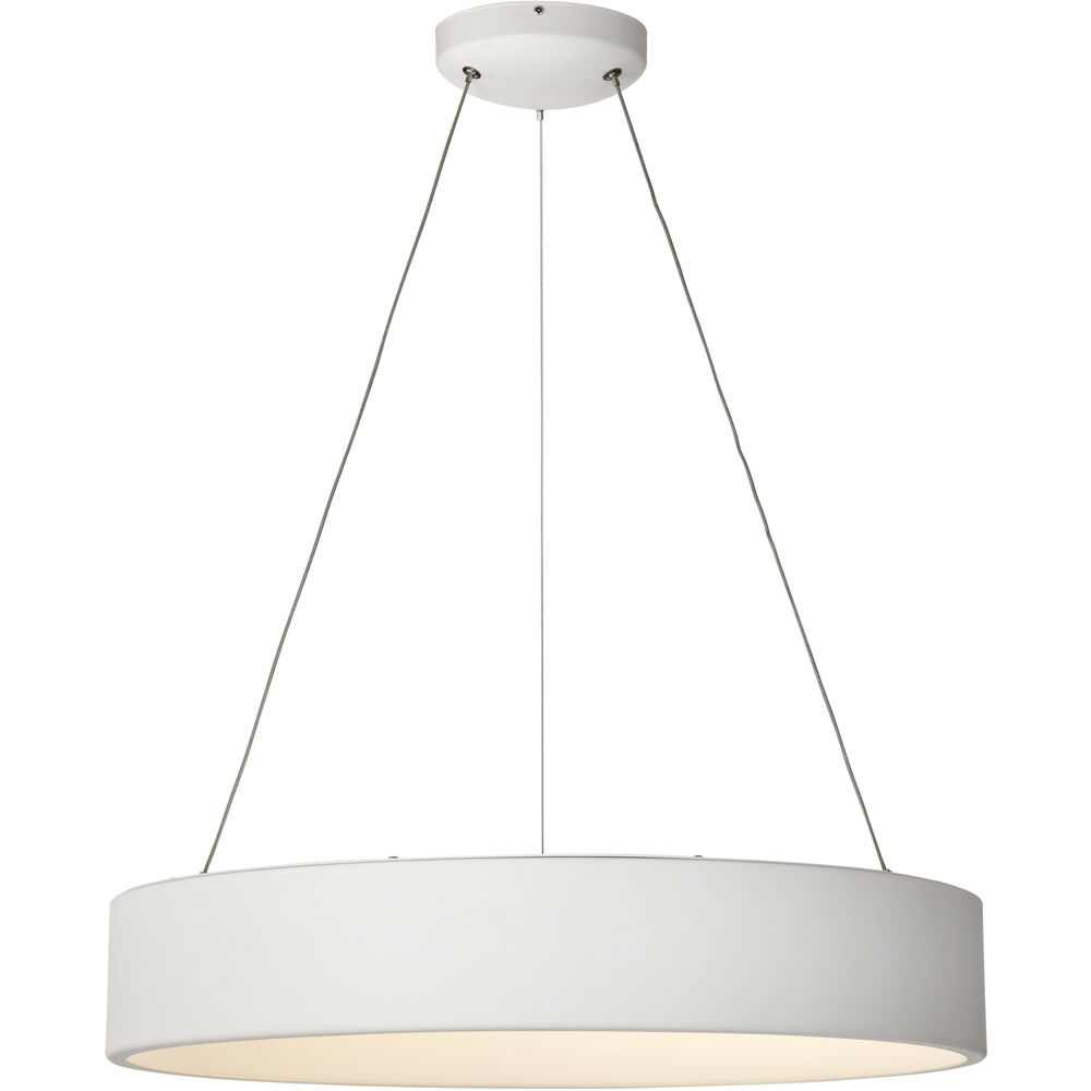 Nuvo Lighting Orbit LED 23.5 Inch White Pendant Ceiling Light