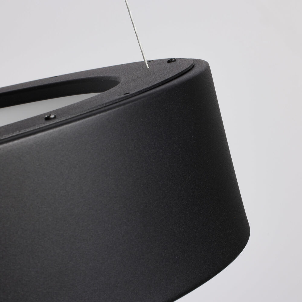 Nuvo Lighting Orbit LED 23 Inch Black Pendant Ceiling Light