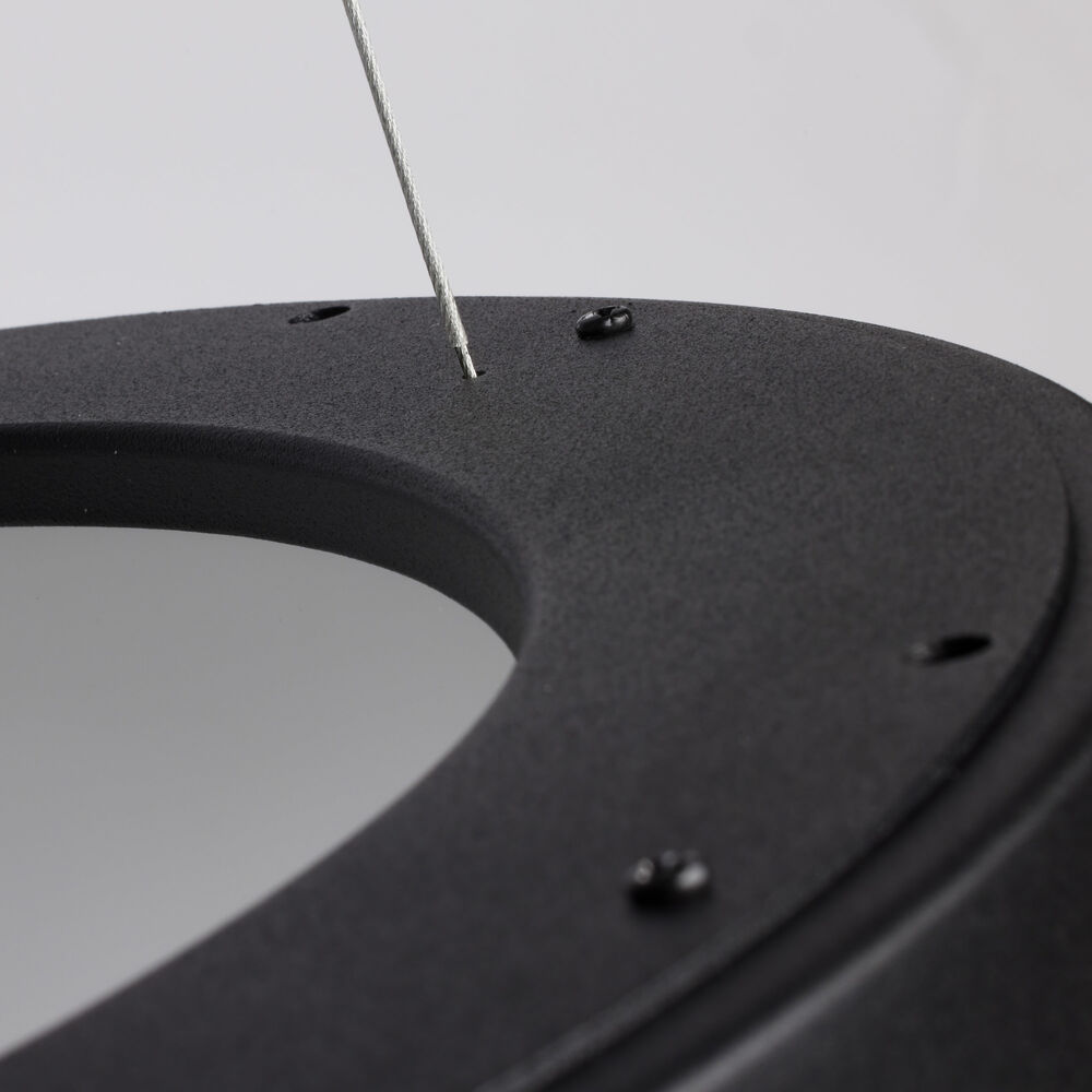 Nuvo Lighting Orbit LED 23 Inch Black Pendant Ceiling Light