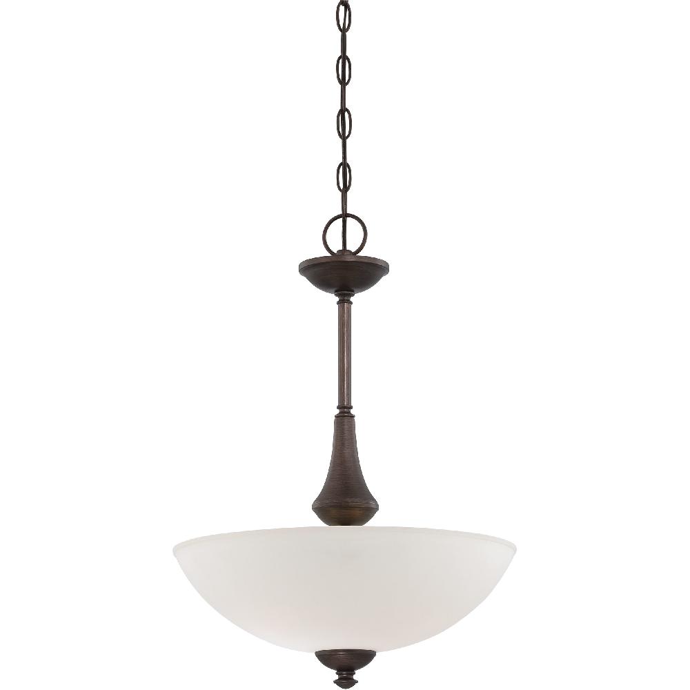 nuvo lighting Patton 3 Light 16 inch Prairie Bronze Pendant Ceiling Light