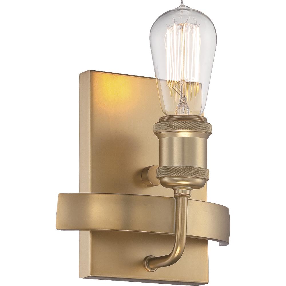 nuvo lighting Paxton 1 Light 6.75 inch Natural Brass ADA Wall Sconce Wall Light