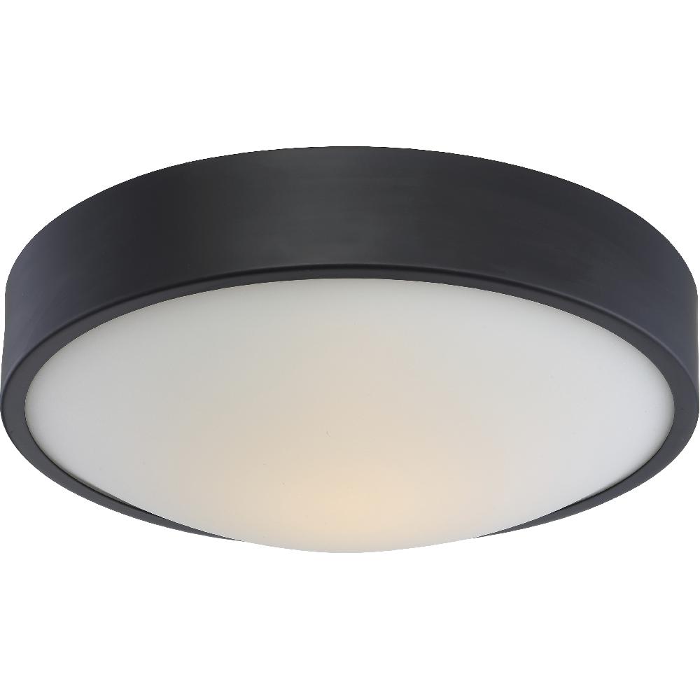 nuvo lighting Perk LED 13 inch Aged Bronze Flush Mount Ceiling Light