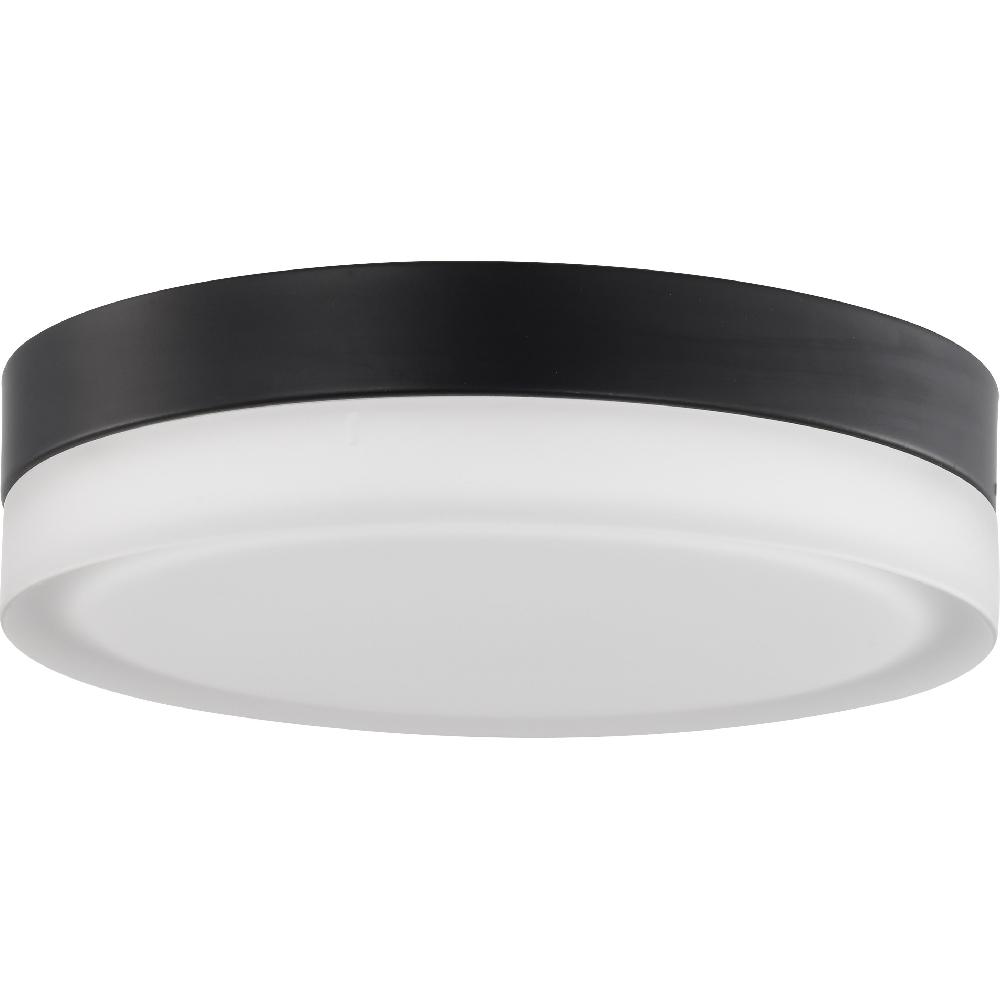 nuvo lighting Pi LED 11 inch Black Flush Mount Ceiling Light