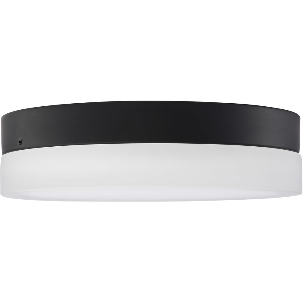 Nuvo Lighting Pi LED 11 Inch Black LED Flush Mount Ceiling Light