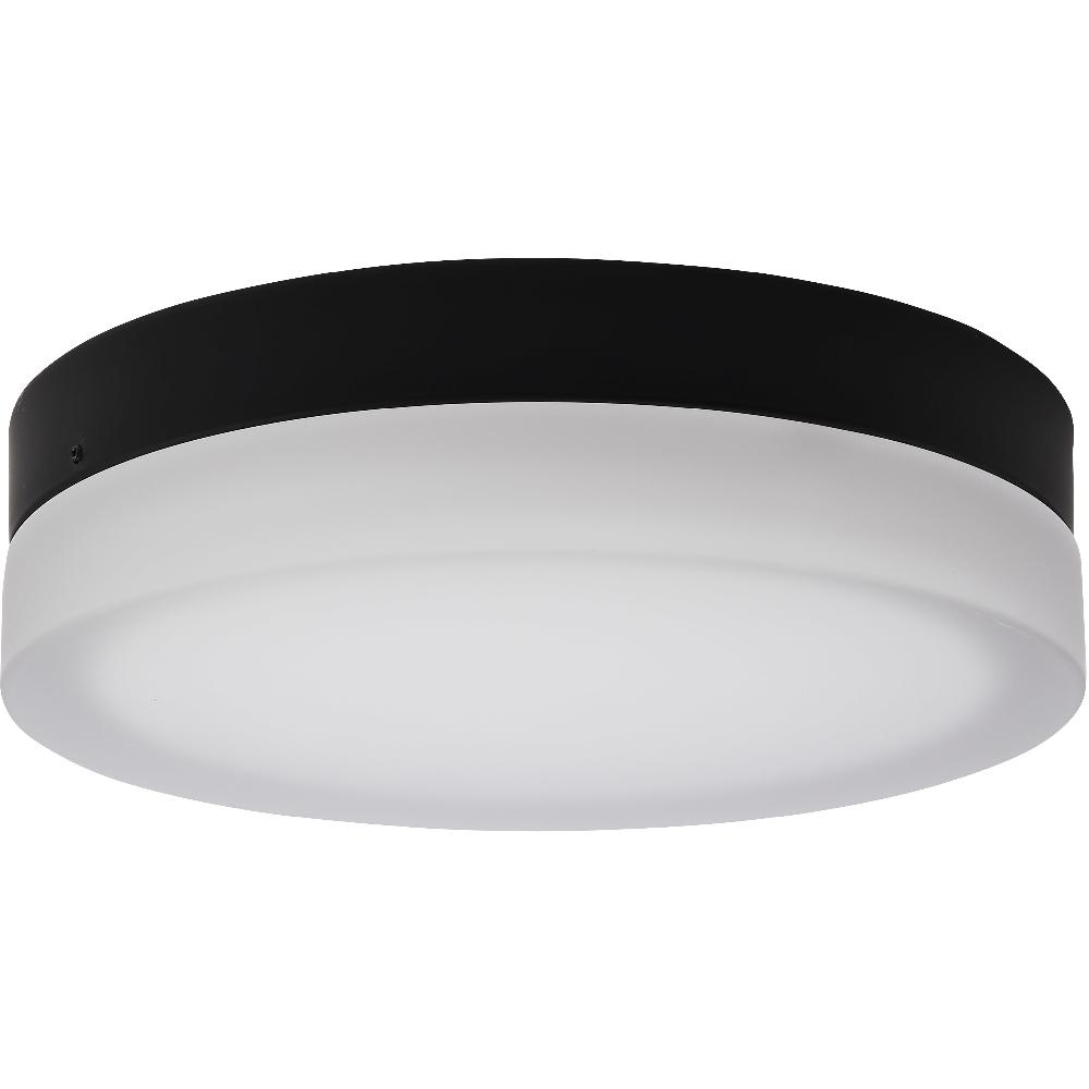 nuvo lighting Pi LED 11 inch Black LED Flush Mount Ceiling Light