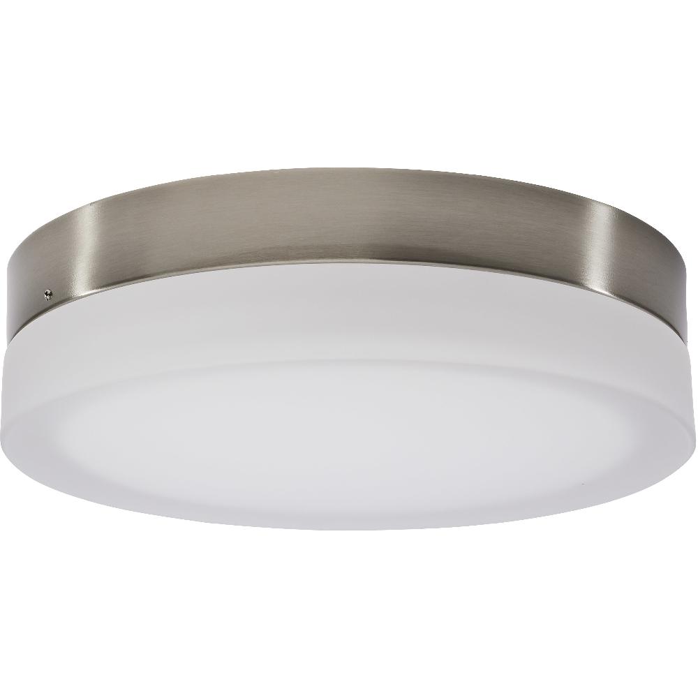 nuvo lighting Pi LED 11 inch Brushed Nickel LED Flush Mount Ceiling Light