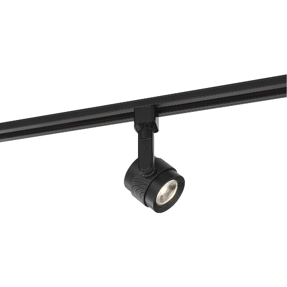 nuvo lighting Piston 120 Black Track Head Ceiling Light