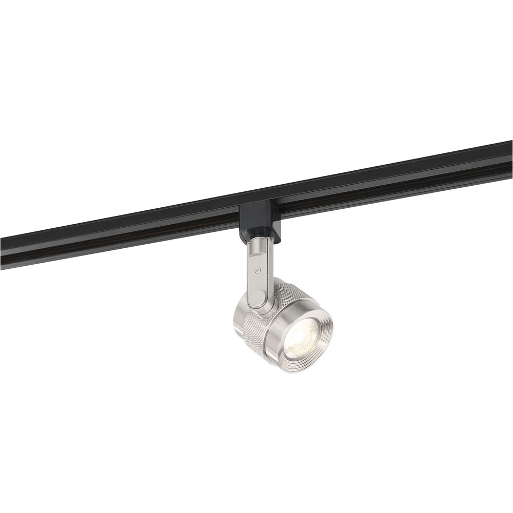 Nuvo Lighting Piston 120 Brushed Nickel Track Head Ceiling Light