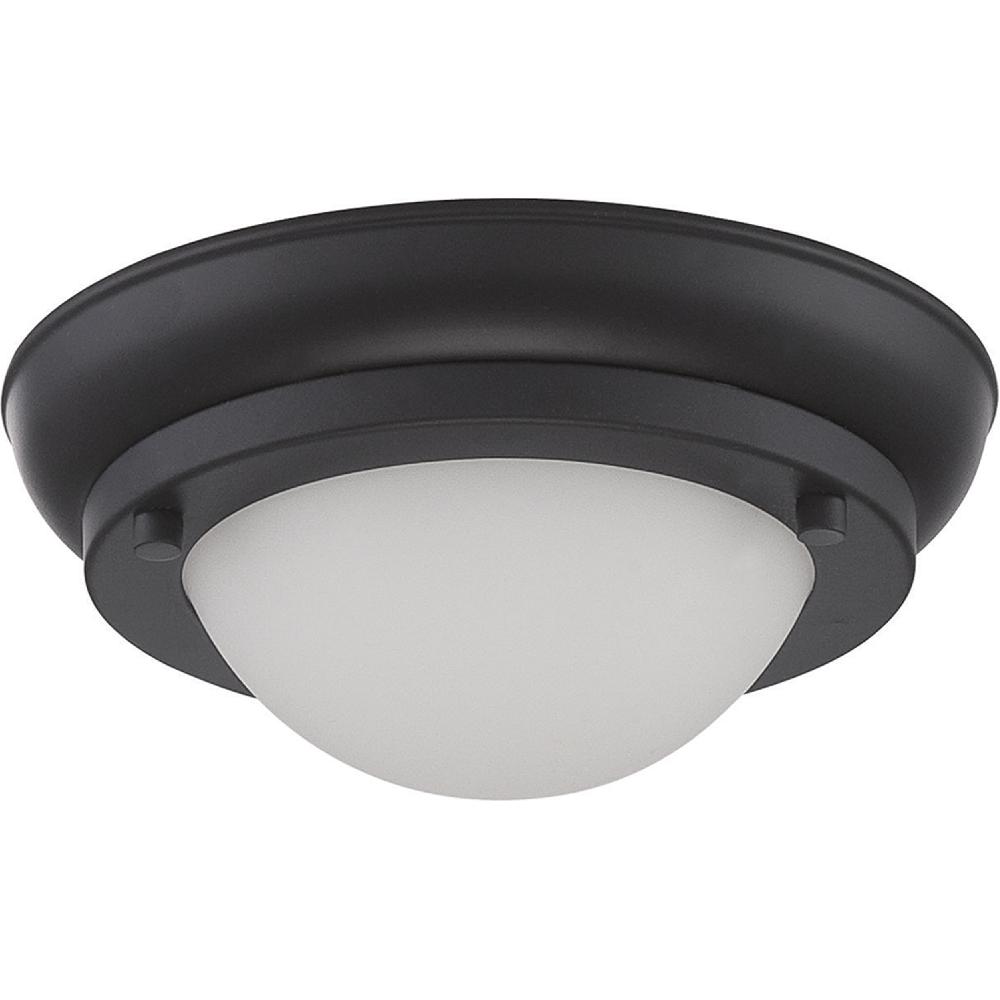 nuvo lighting Poke LED 6.5 inch Aged Bronze Flush Mount Ceiling Light