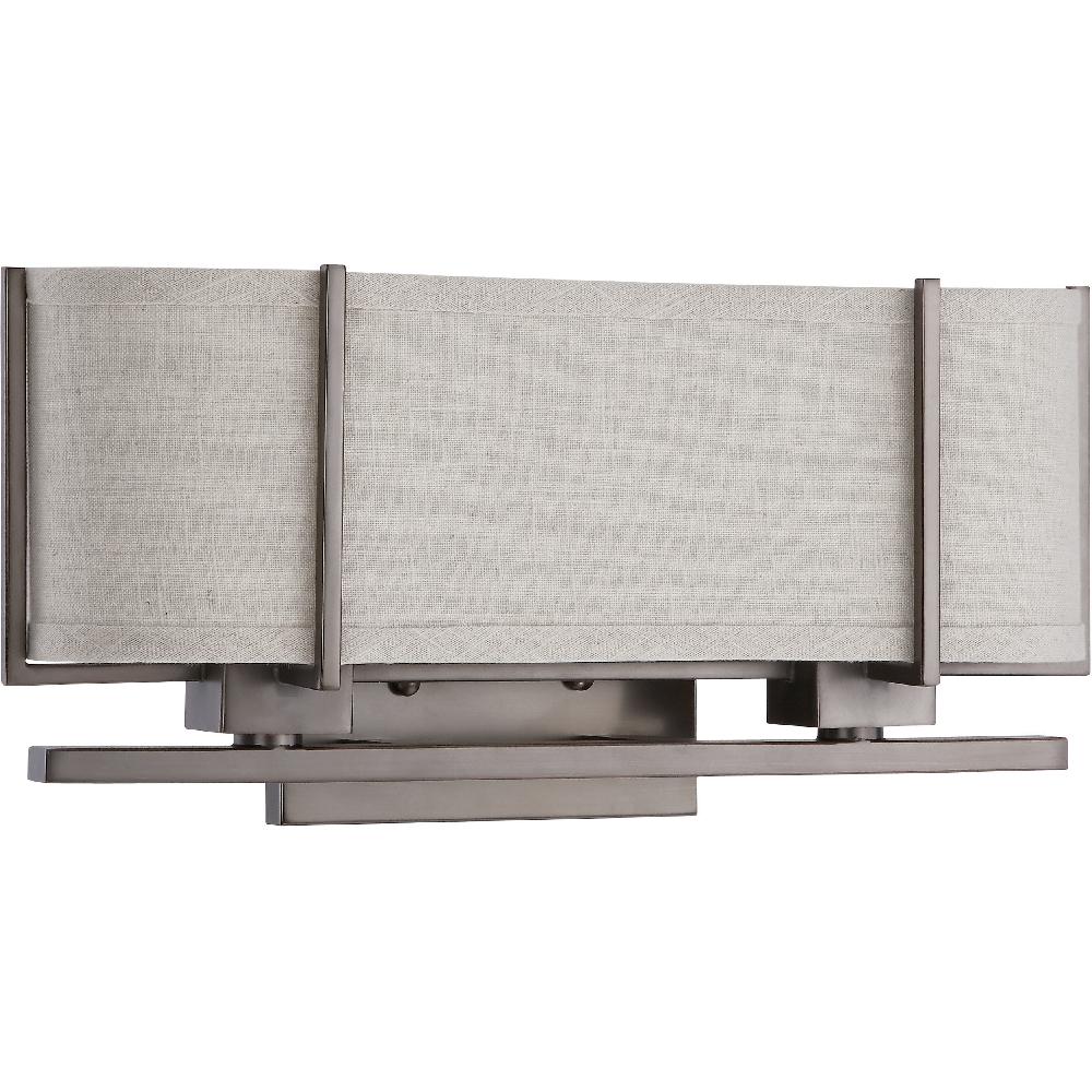 nuvo lighting Portia 2 Light 16.75 inch Hazel Bronze Wall Sconce Wall Light