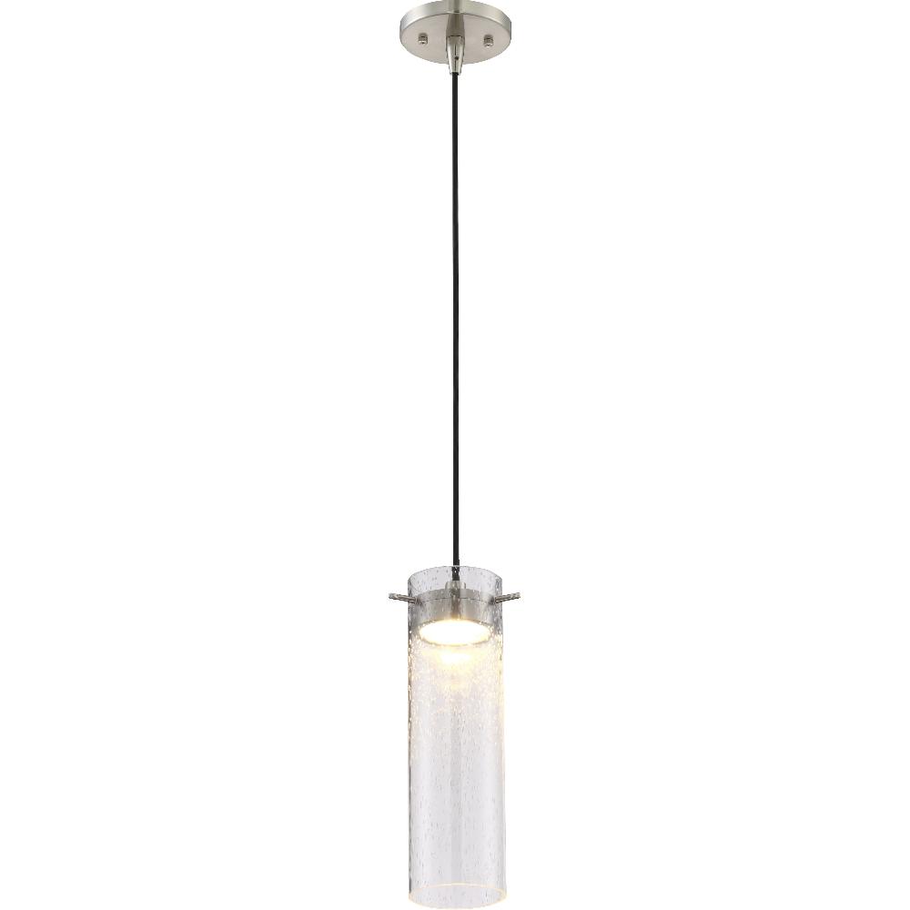 nuvo lighting Pulse LED 3 inch Brushed Nickel Mini Pendant Ceiling Light