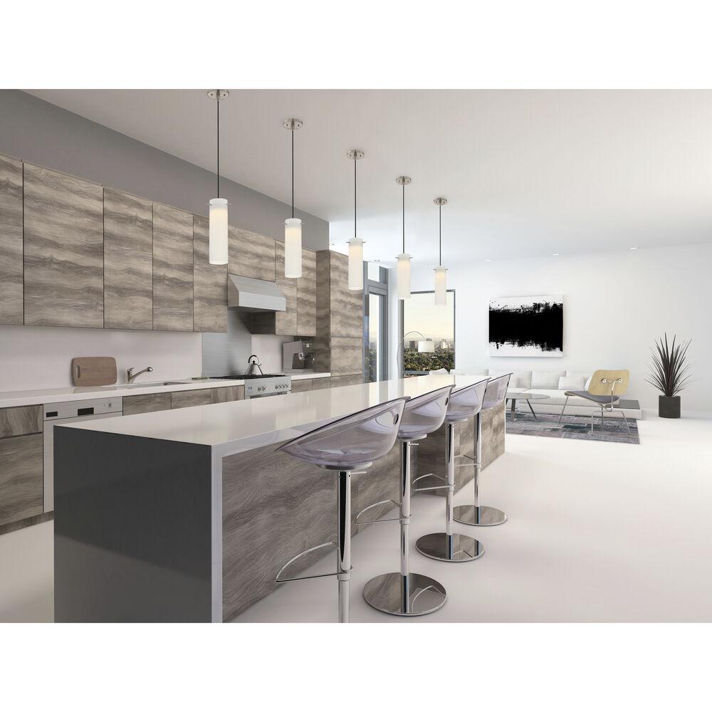 Nuvo Lighting Pulse LED 3 Inch Brushed Nickel Mini Pendant Ceiling Light