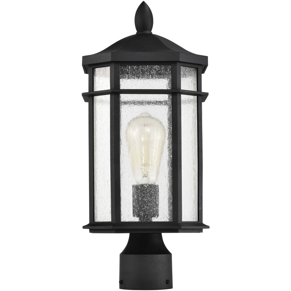 Nuvo Lighting Raiden 18 Inch Matte Black Post Lantern