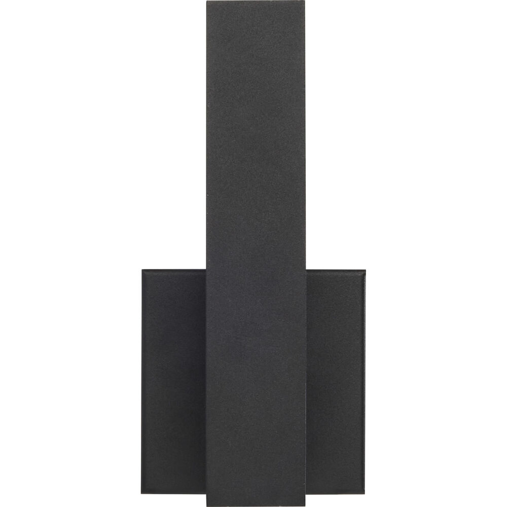 Nuvo Lighting Raven LED 10 Inch Textured Matte Black Outdoor Wall Sconce