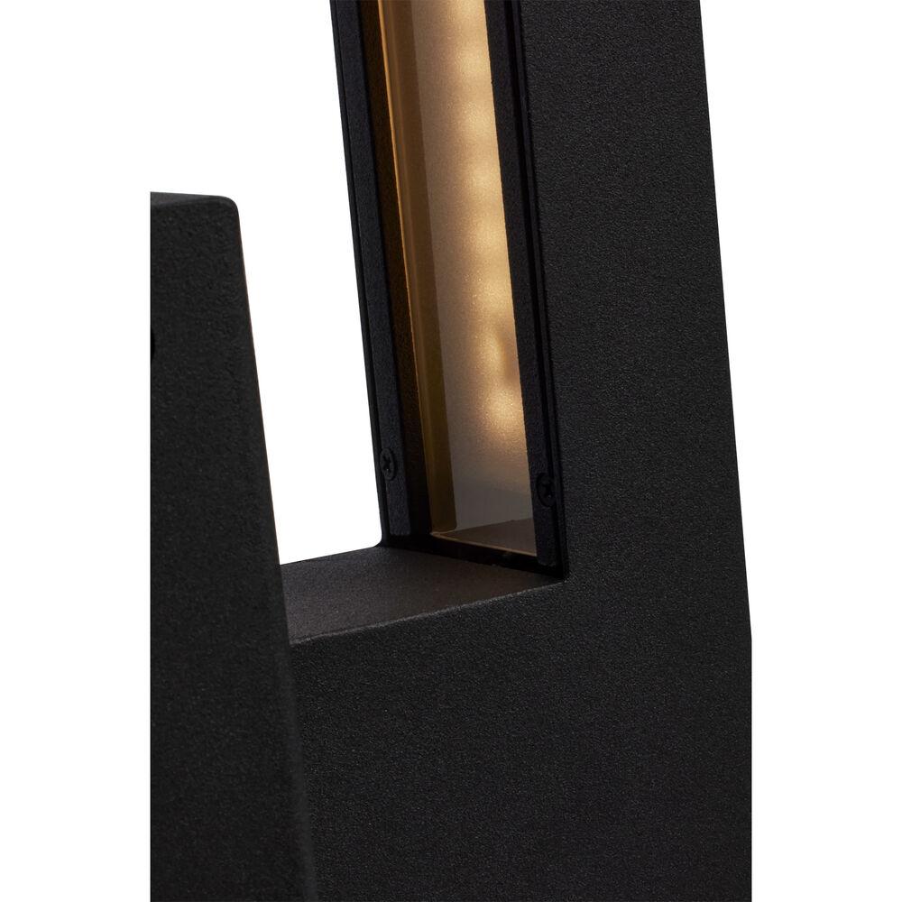 Nuvo Lighting Raven LED 10 Inch Textured Matte Black Outdoor Wall Sconce
