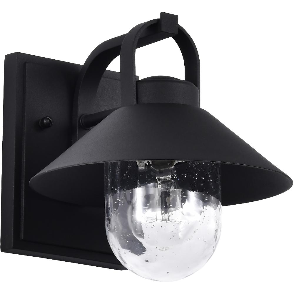 nuvo lighting Ridge 8.13 inch Black Outdoor Wall Light