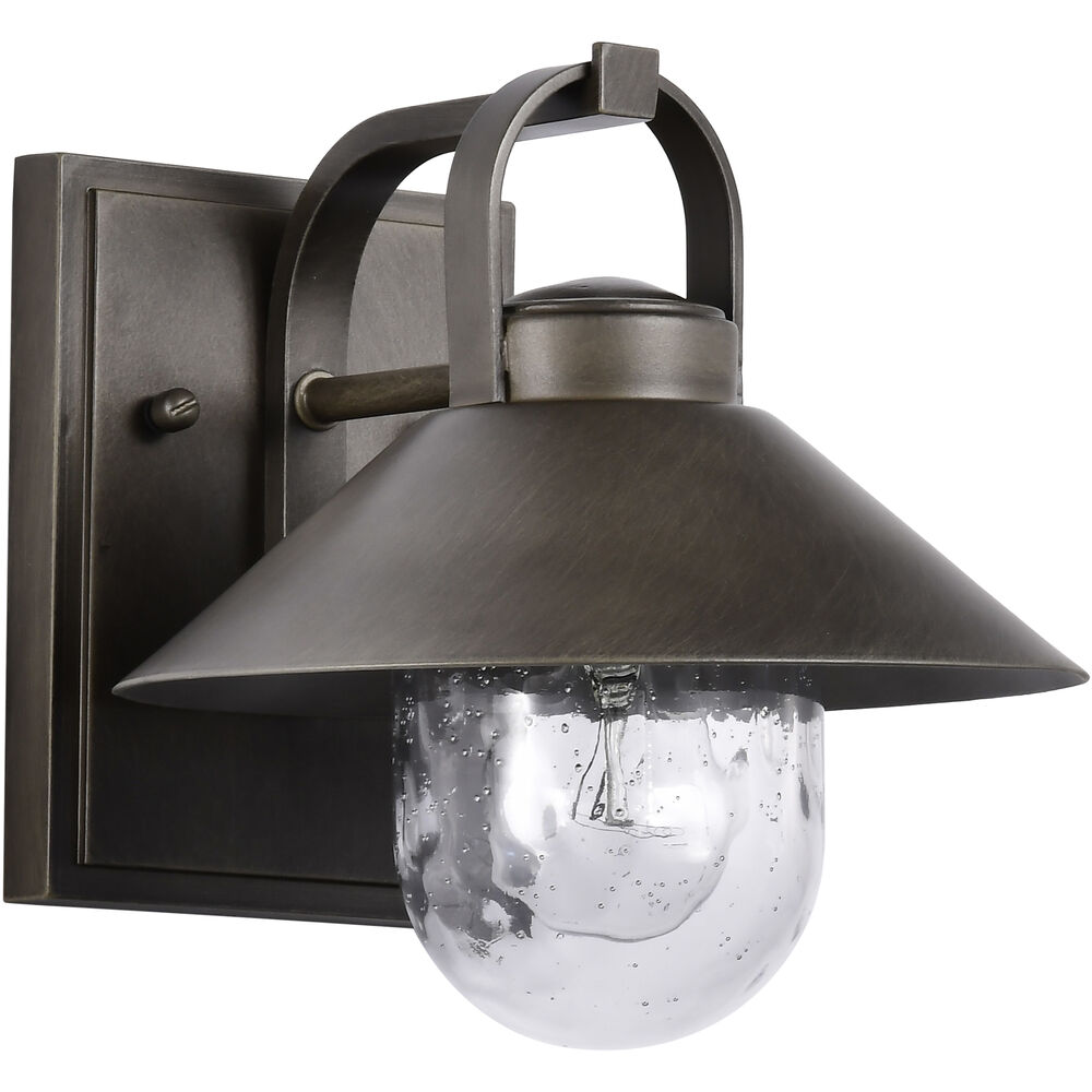 Nuvo Lighting Ridge 8.13 Inch Bronze Outdoor Wall Light