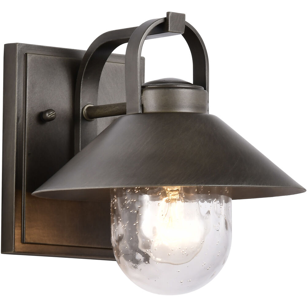 Nuvo Lighting Ridge 8.13 Inch Bronze Outdoor Wall Light