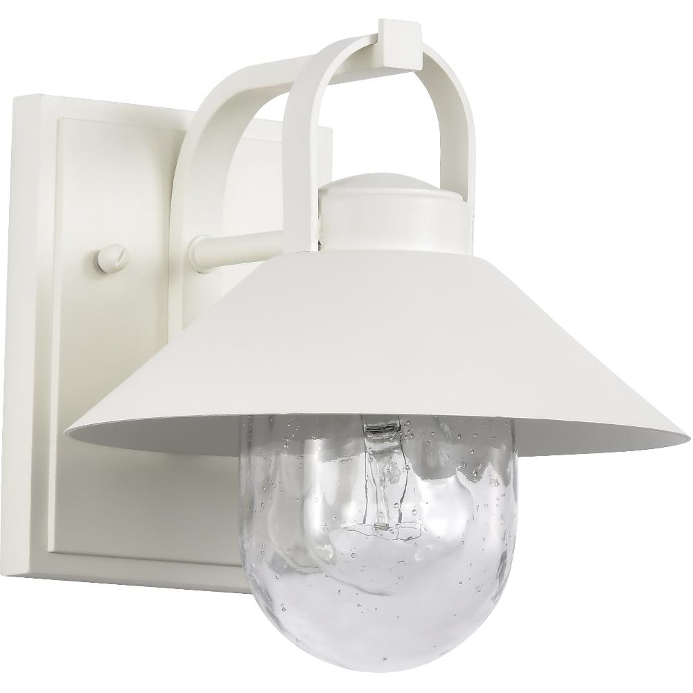 nuvo lighting Ridge 8.13 inch White Outdoor Wall Light