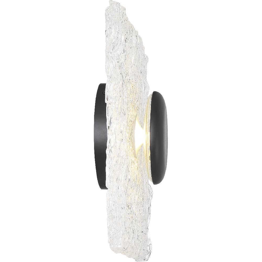 nuvo lighting Riverbed LED 10.25 inch Matte Black Flush Mount Ceiling Light