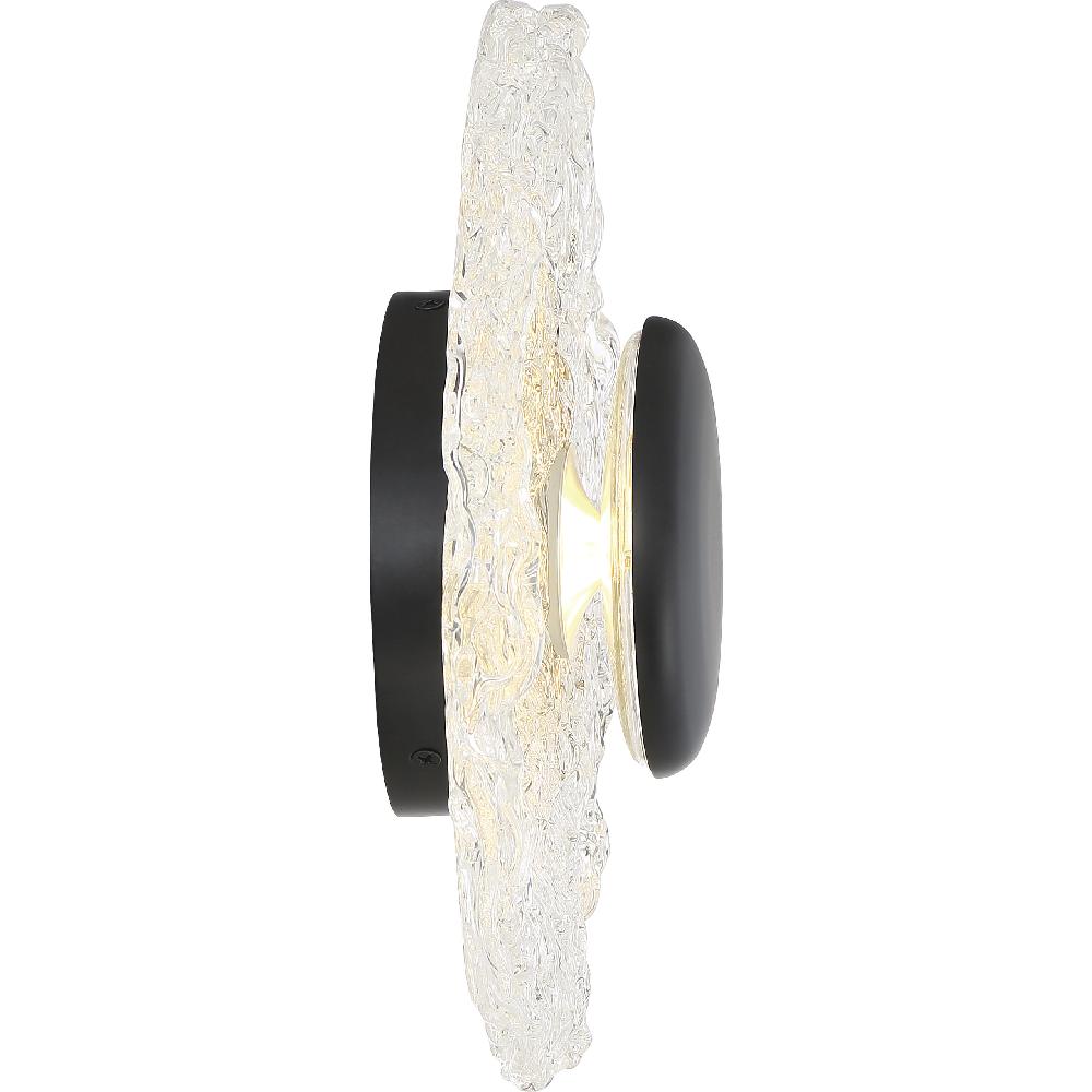 nuvo lighting Riverbed LED 10.25 inch Matte Black Flush Mount Ceiling Light