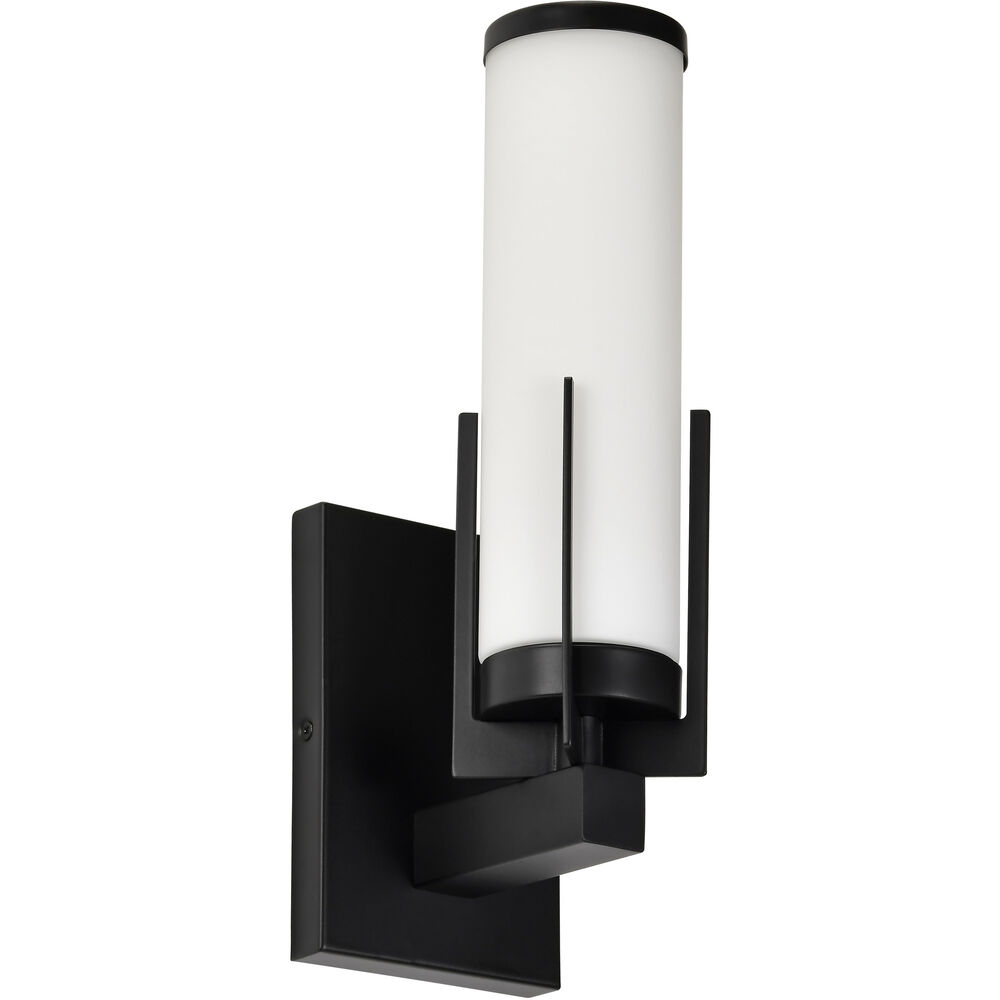 Nuvo Lighting Roselle 1 Light 4.5 Inch Matte Black Vanity Light Wall Light