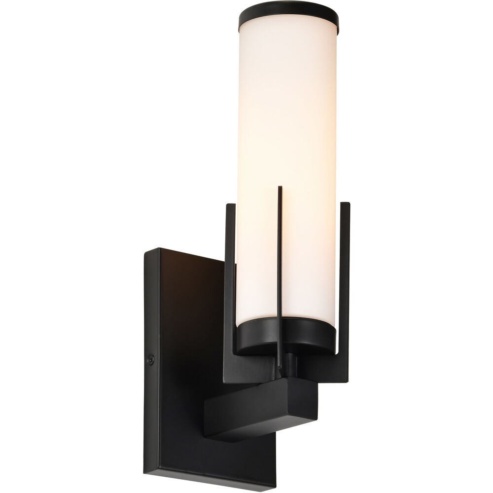 Nuvo Lighting Roselle 1 Light 4.5 Inch Matte Black Vanity Light Wall Light