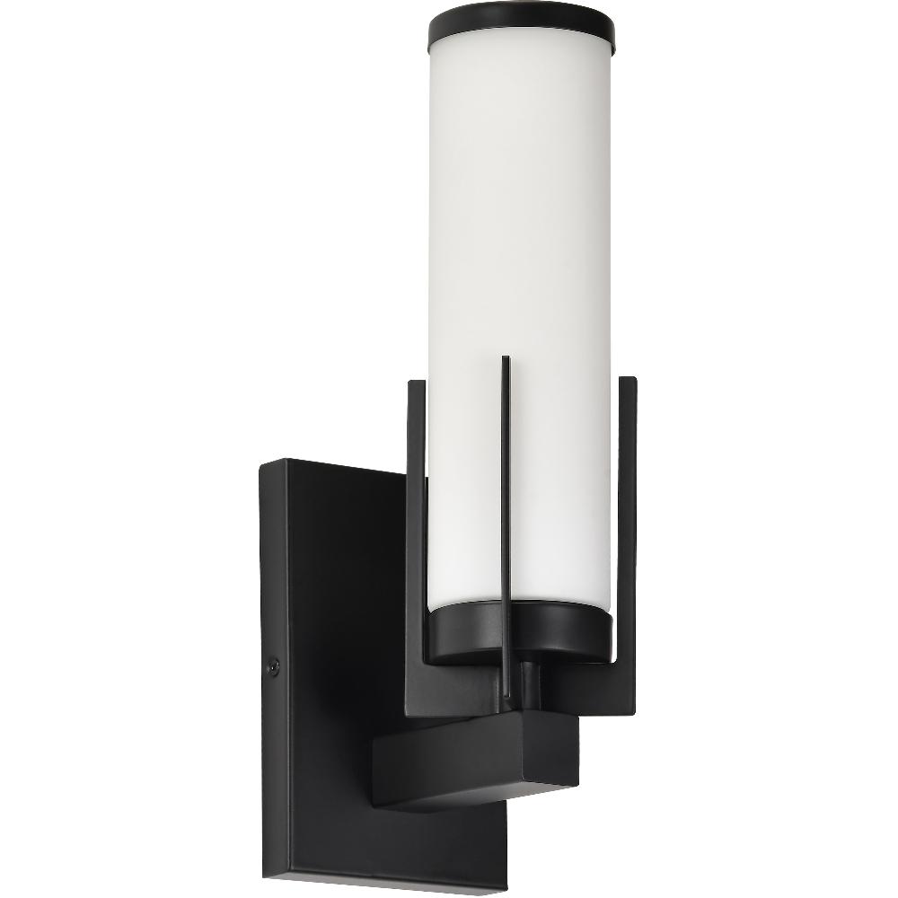 nuvo lighting Roselle 1 Light 4.5 inch Matte Black Vanity Light Wall Light