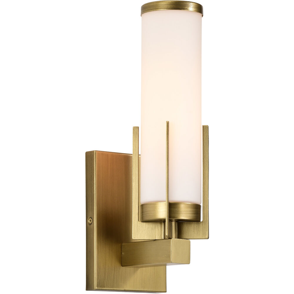 Nuvo Lighting Roselle 1 Light 4.5 Inch Natural Brass Vanity Light Wall Light