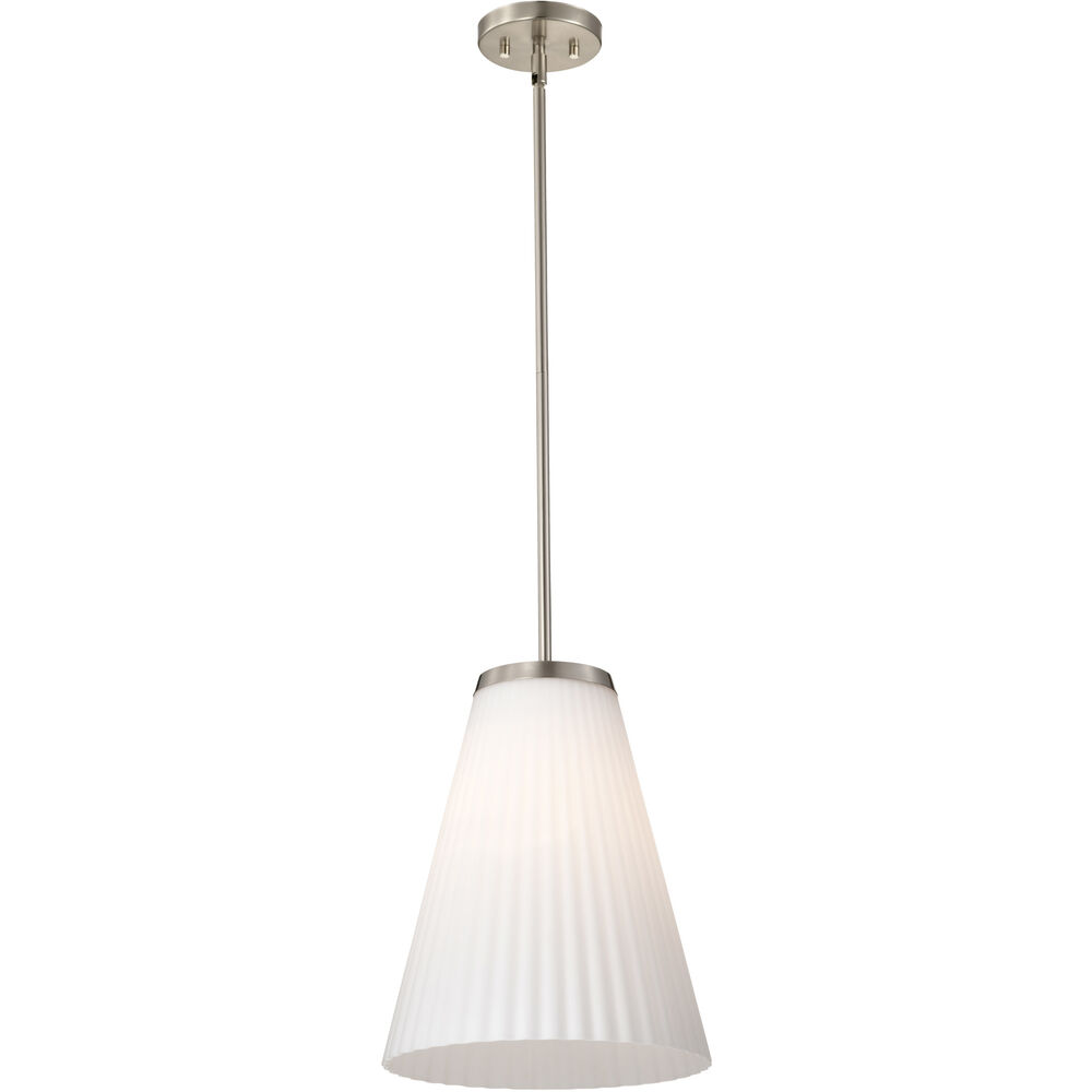 Nuvo Lighting Royale 12 Inch Brushed Nickel Pendant Ceiling Light