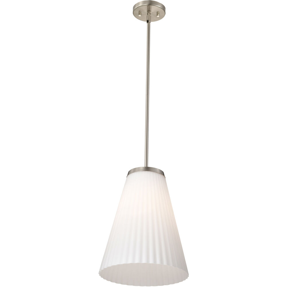 Nuvo Lighting Royale 12 Inch Brushed Nickel Pendant Ceiling Light