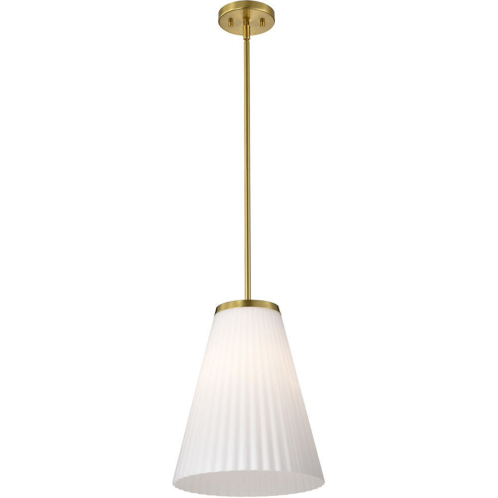 Nuvo Lighting Royale 12 Inch Burnished Brass Pendant Ceiling Light