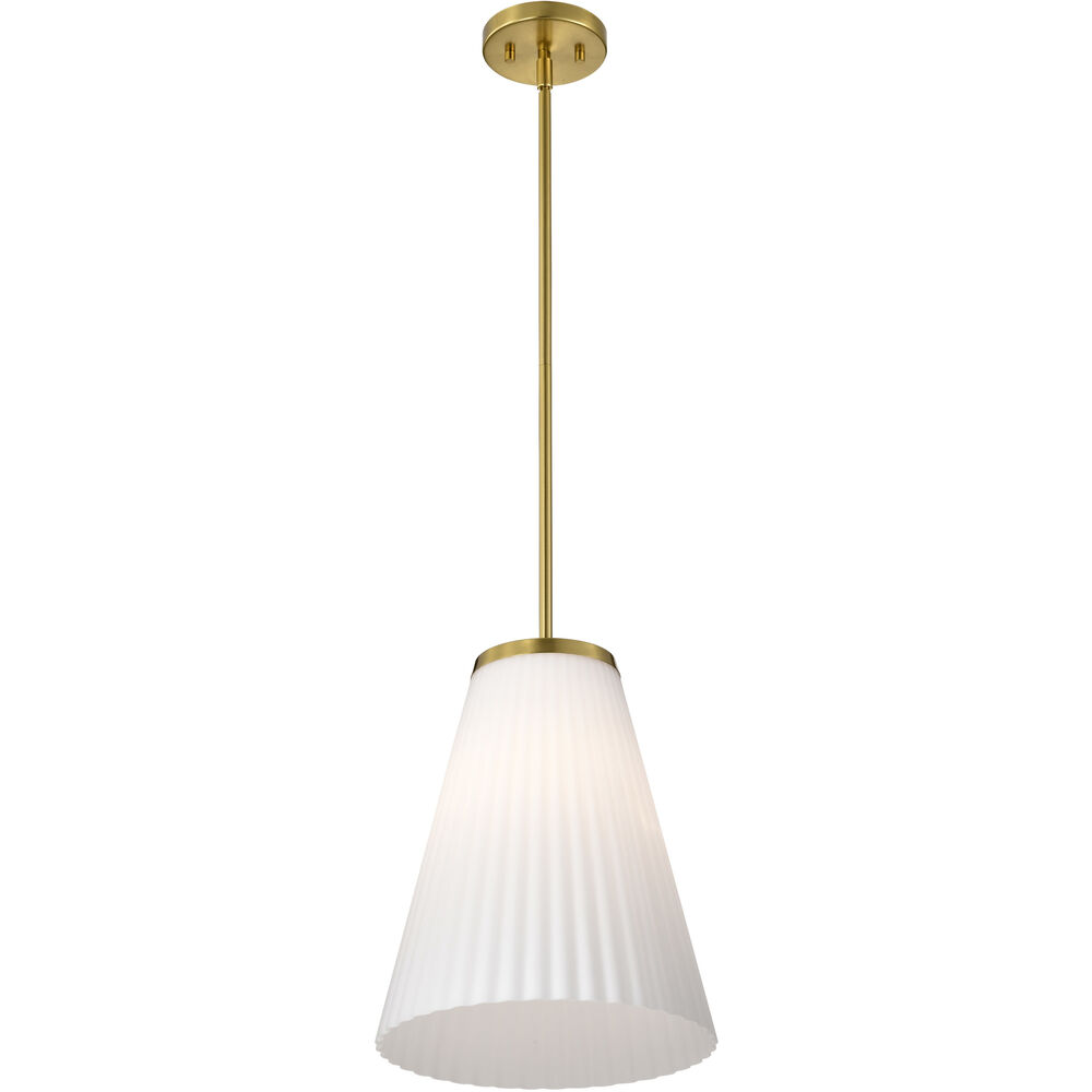 Nuvo Lighting Royale 12 Inch Burnished Brass Pendant Ceiling Light