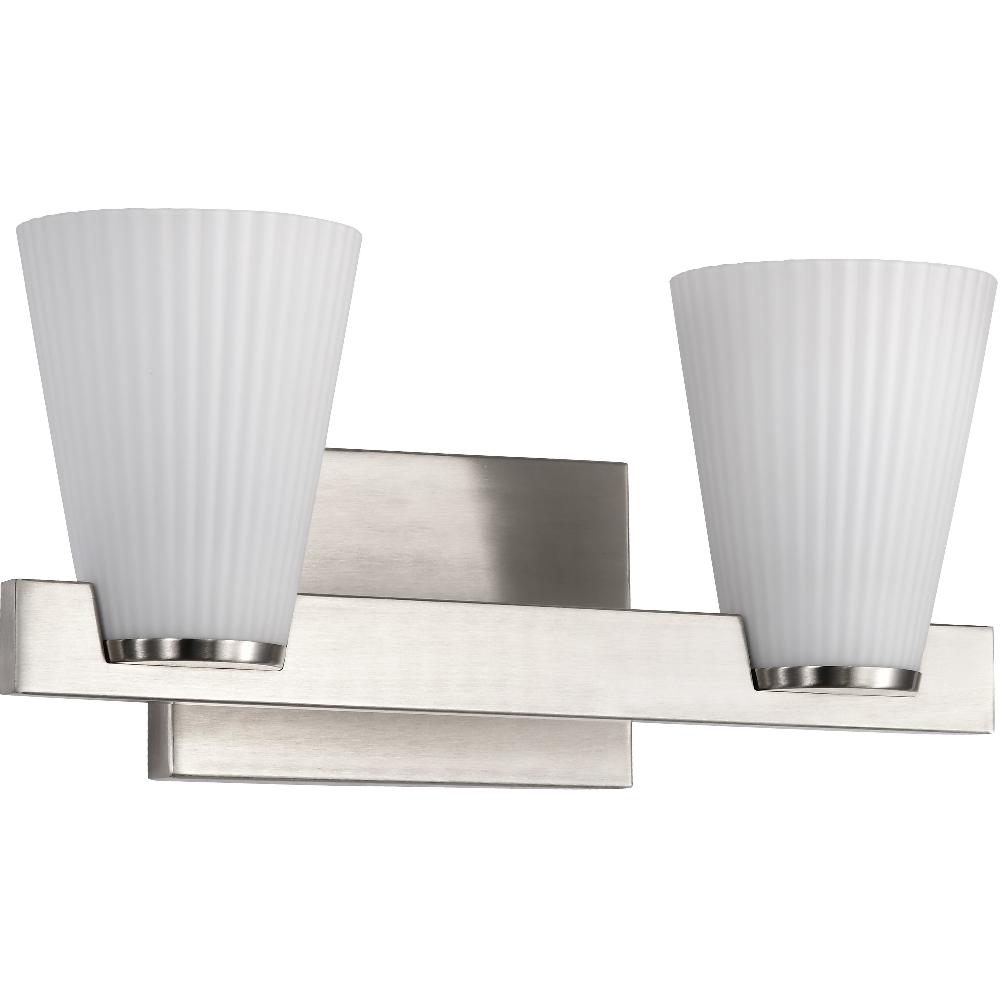 nuvo lighting Royale 14.63 inch Brushed Nickel Vanity Wall Light
