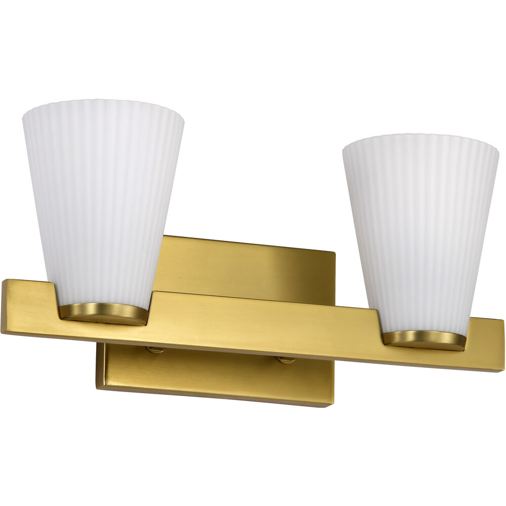 Nuvo Lighting Royale 14.63 Inch Burnished Brass Vanity Wall Light