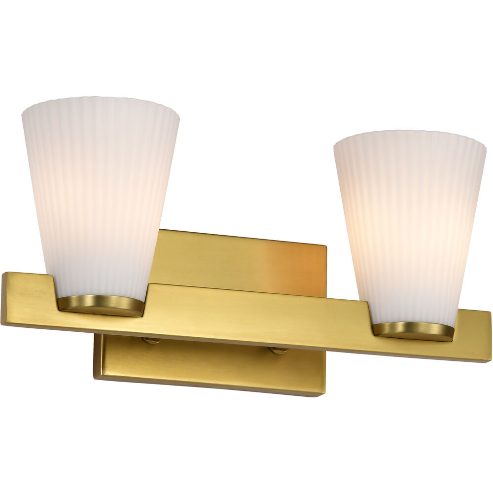 Nuvo Lighting Royale 14.63 Inch Burnished Brass Vanity Wall Light