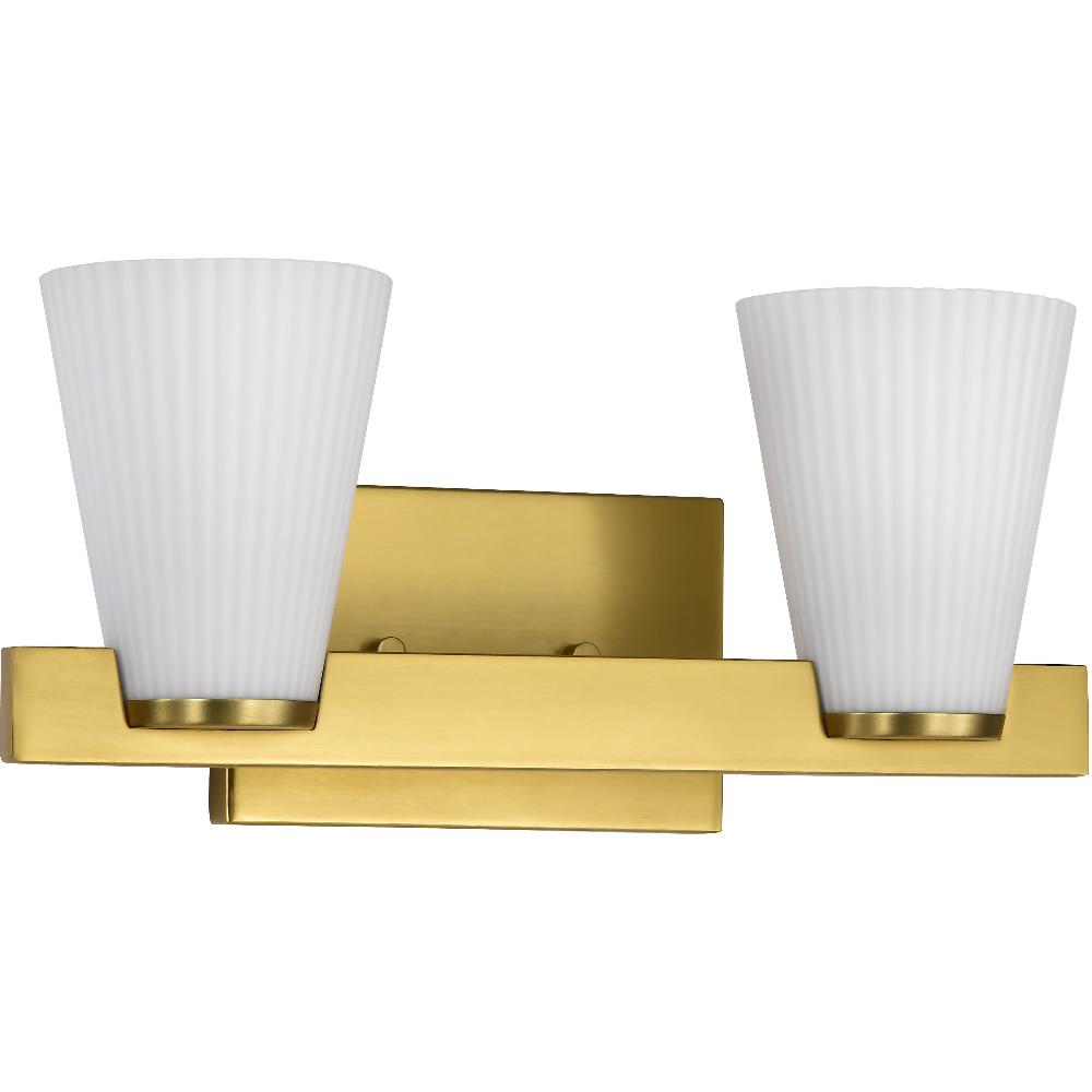 nuvo lighting Royale 14.63 inch Burnished Brass Vanity Wall Light