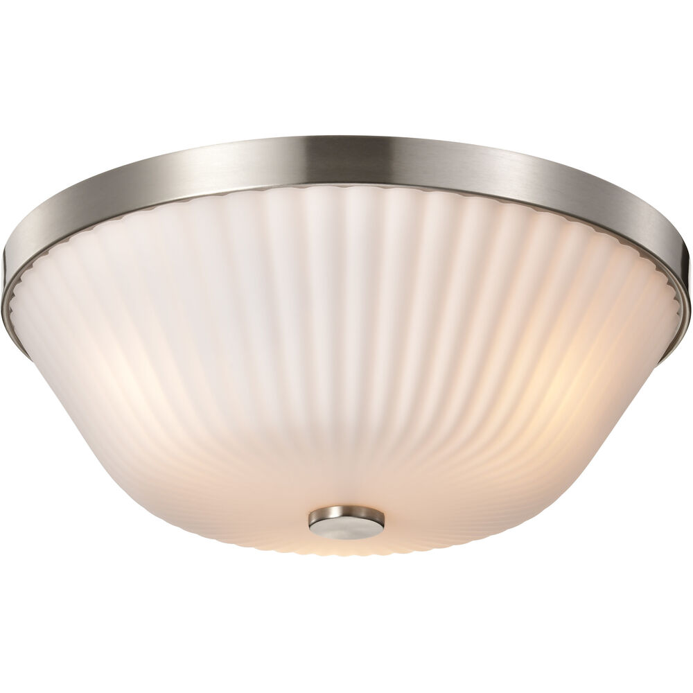 Nuvo Lighting Royale 16 Inch Brushed Nickel Flush Mount Ceiling Light