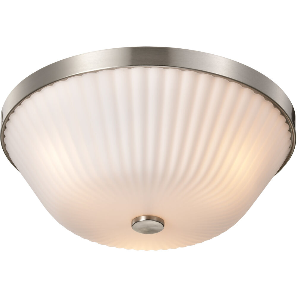 Nuvo Lighting Royale 16 Inch Brushed Nickel Flush Mount Ceiling Light