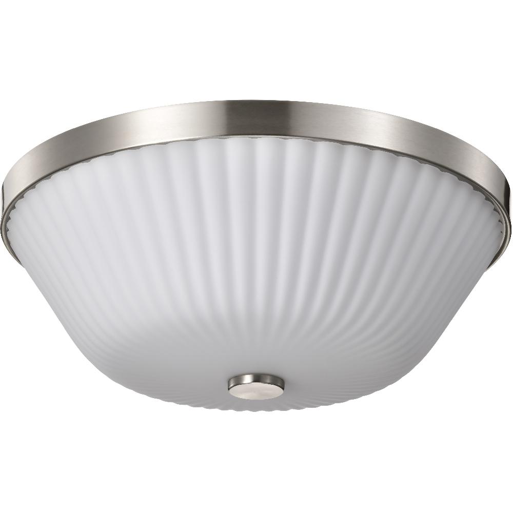 nuvo lighting Royale 16 inch Brushed Nickel Flush Mount Ceiling Light