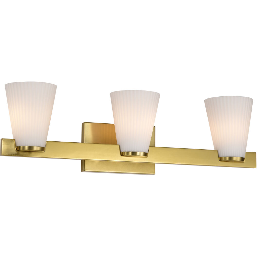 Nuvo Lighting Royale 24 Inch Burnished Brass Vanity Wall Light