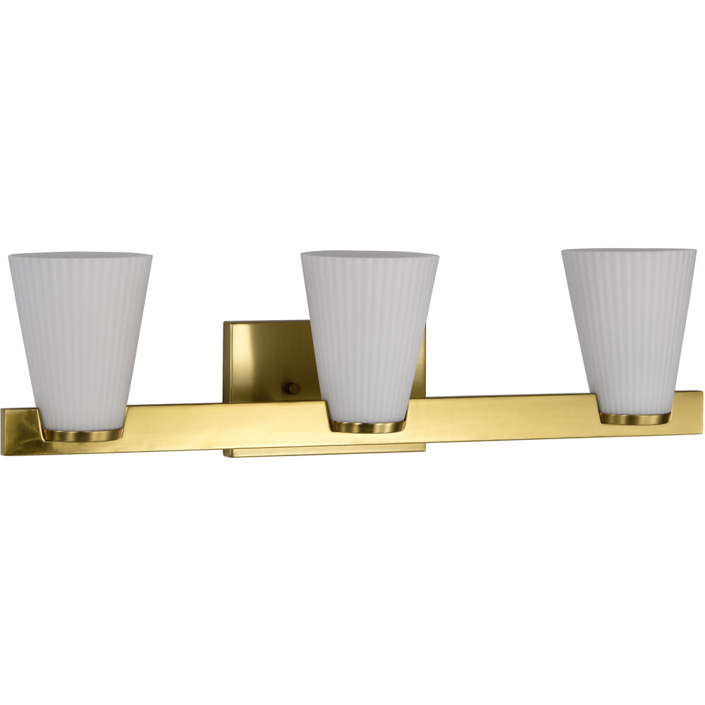 Nuvo Lighting Royale 24 Inch Burnished Brass Vanity Wall Light