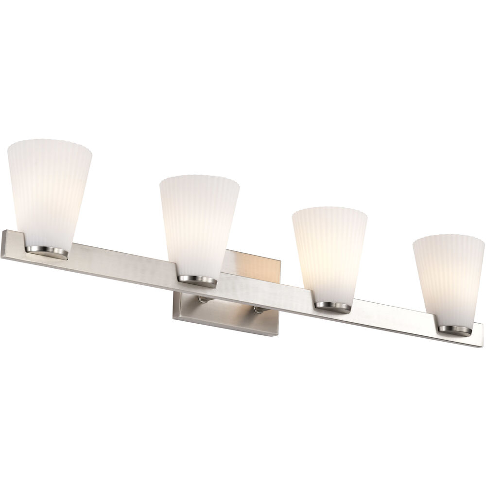 Nuvo Lighting Royale 33.5 Inch Brushed Nickel Vanity Wall Light