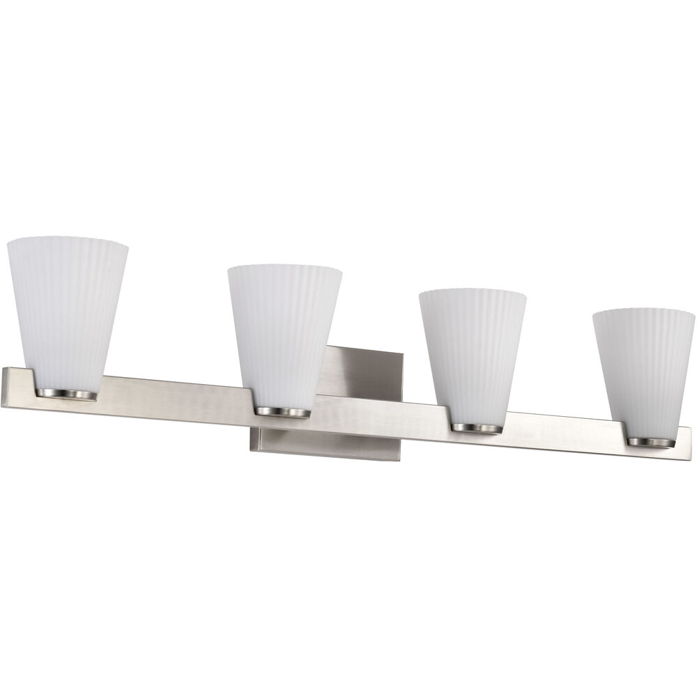 Nuvo Lighting Royale 33.5 Inch Brushed Nickel Vanity Wall Light